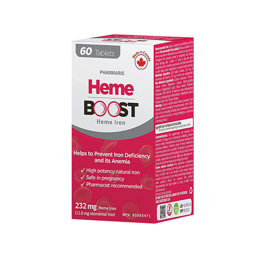 HemeBOOST Heme Iron 11.6 mg, 60 Tablets