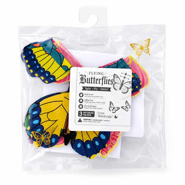 Magic Flying Butterfly – Surprise Flying Toy (Pack of 3)