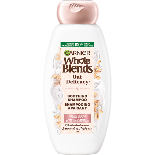 Garnier Whole Blends Oat Delicacy Gentle Shampoo, 370 mL
