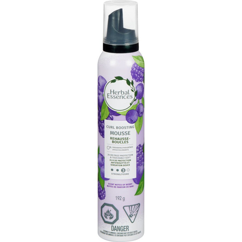 Herbal Essences Totally Twisted Curl Boosting Mousse Fresh Berry 192 g