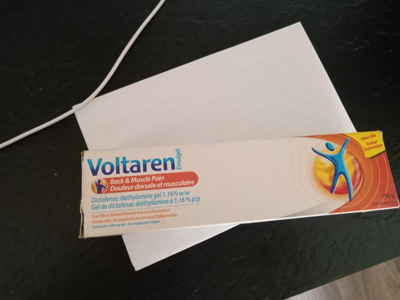 Voltaren Emulgel Back & Muscle Pain Gel, 150 g