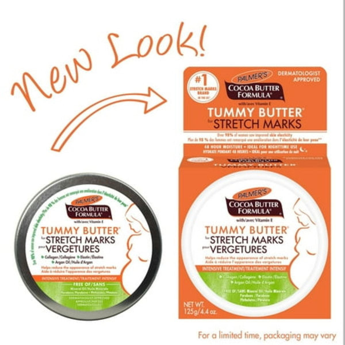 Palmer's Cocoa Butter Formula Tummy Butter for Stretch Marks, 125 g