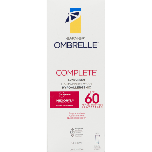 Garnier Ombrelle Complete Sunscreen Lotion SPF 60, 200 mL