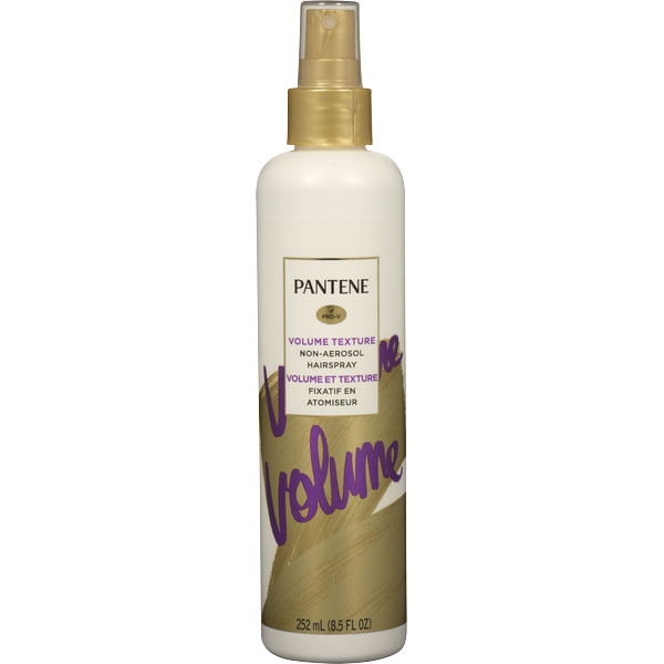 Pantene Pro-V Volume Texture Non-Aerosol Hair Spray, 252 mL