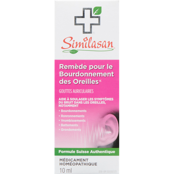 Similasan Ear Ringing Remedy Ear Drops, 10 mL