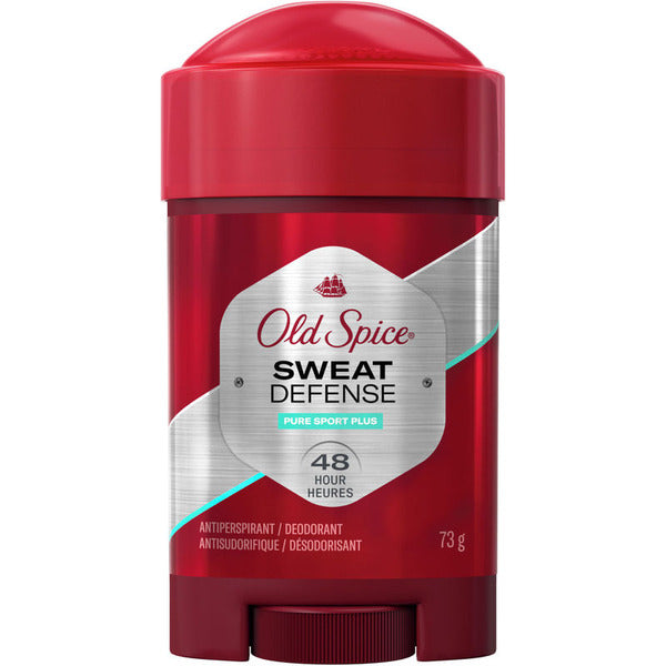 Old Spice Sweat Defense Pure Sport Plus Antiperspirant & Deodorant Stick, 73 g