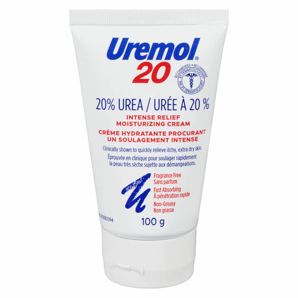 Uremol 20% Intense Relief Moisturizing Cream, 100 g