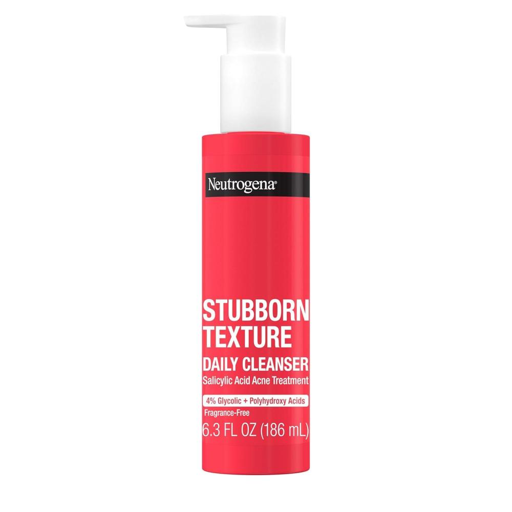 Neutrogena Stubborn Texture Daily Cleanser, 186 mL