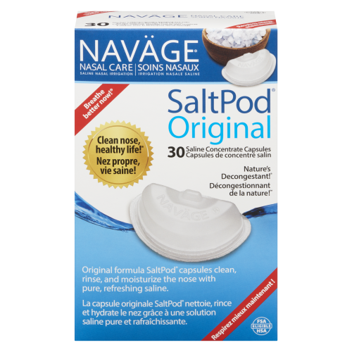 Naväge SaltPod Original Saline Concentrate Capsules, 30 Count
