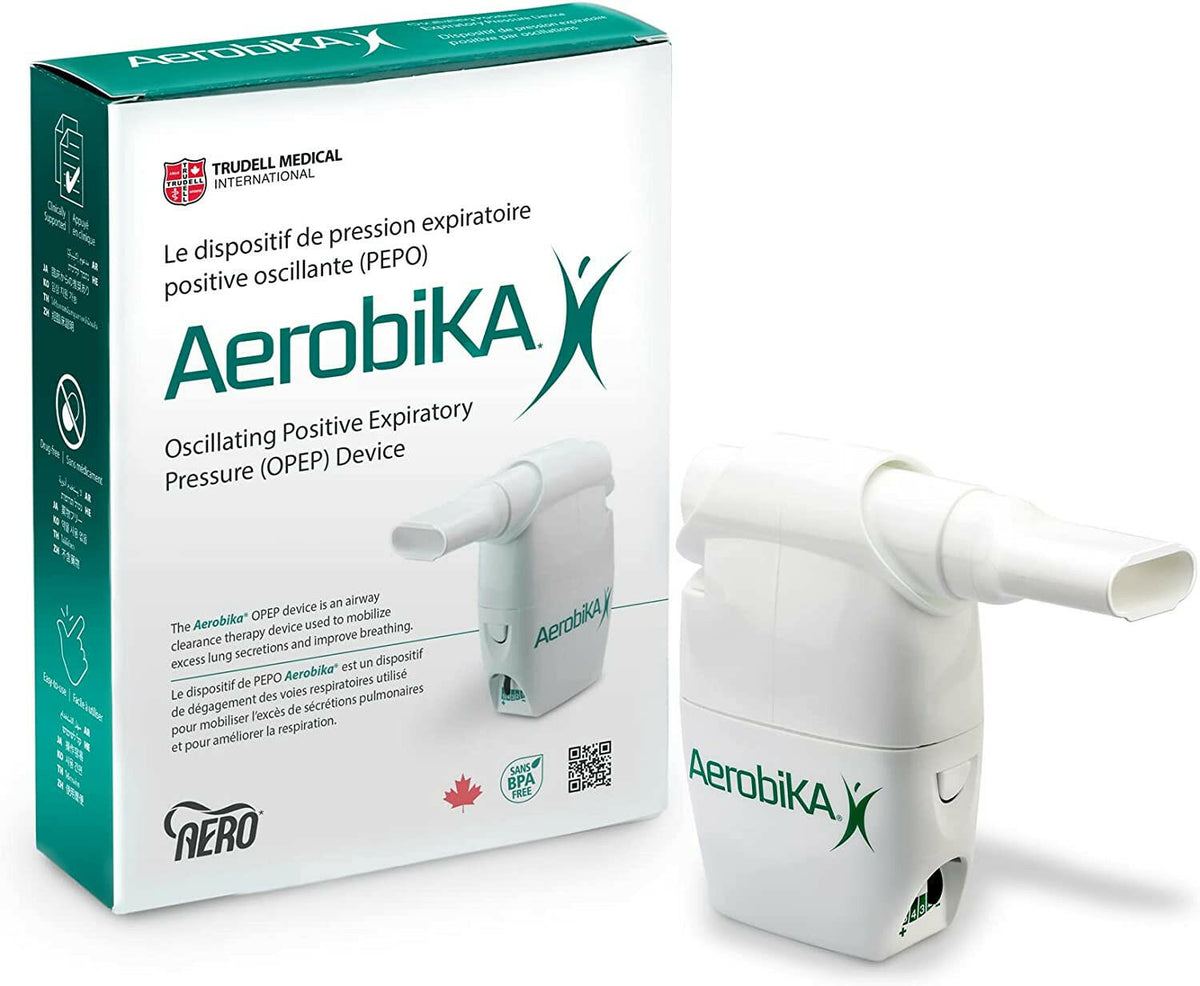 Aerobika OPEP Device – Oscillating Positive Expiratory Pressure Therapy System