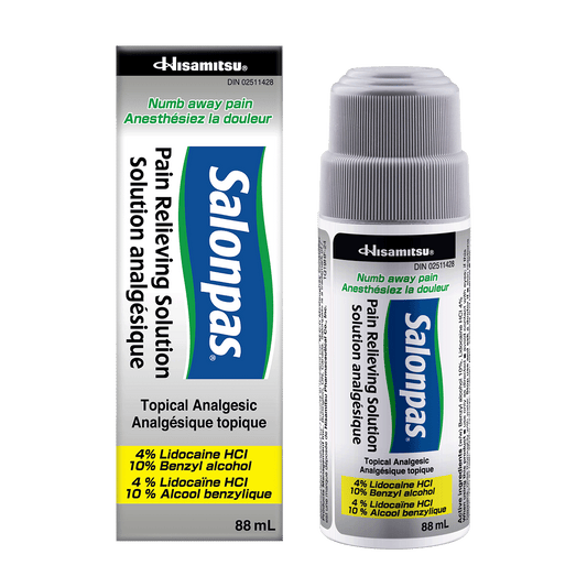 Salonpas Pain Relieving Solution, 88 mL