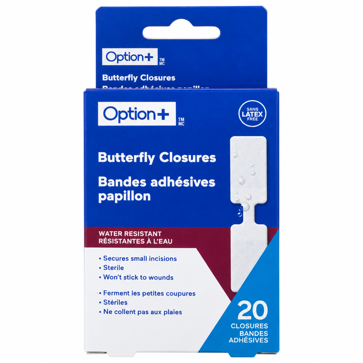 Option+ Butterfly Closures, 20 Count