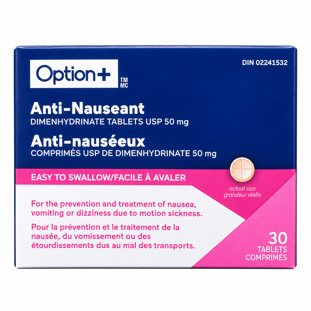 OPTION+ ANTI-NAUSEANT 30'S