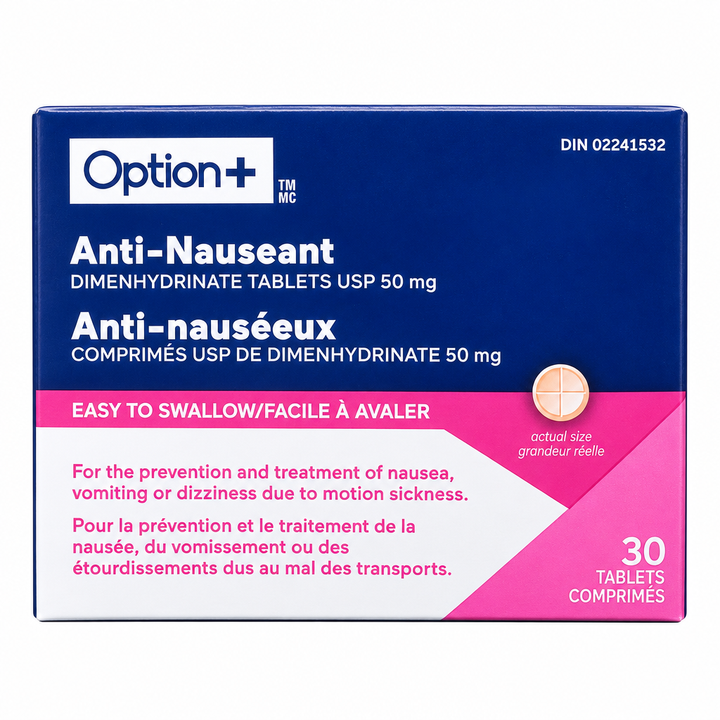 OPTION+ ANTI-NAUSEANT 30'S