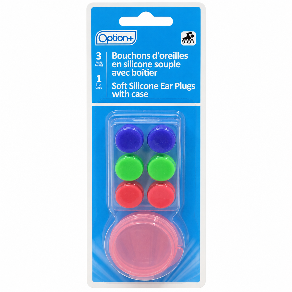 OPTION+ EAR PLUG SILICONE CHILD 6