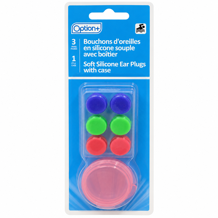 OPTION+ EAR PLUG SILICONE CHILD 6