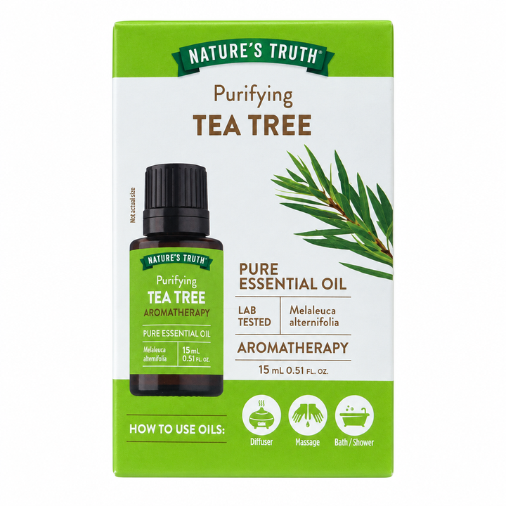 NATURES TRUTH ESSENTIAL OIL TEA TREE 15ML