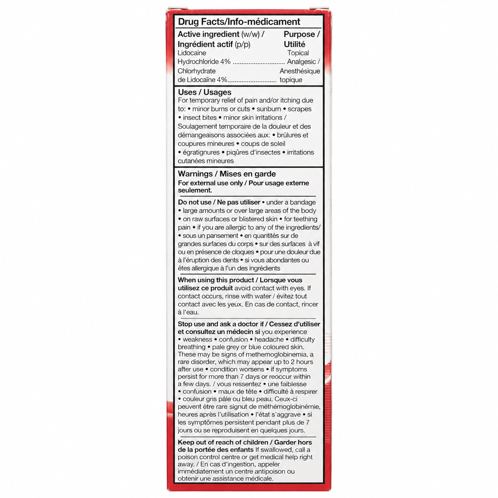 ALOCANE Plus Lidocaine Hydrochloride Gel, 75 mL