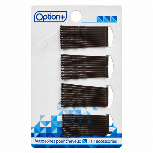 OPTION+ BOBBY PINS MINIS - BROWN