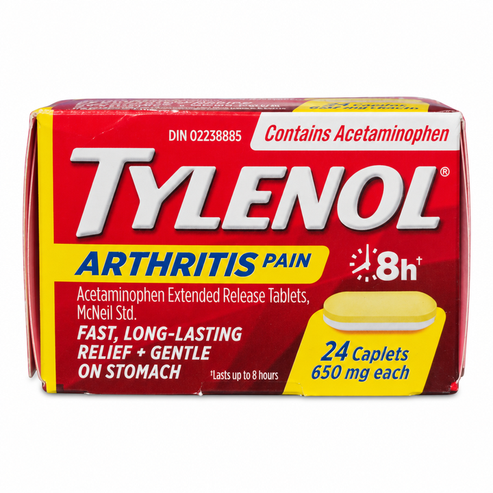 Tylenol Arthritis Pain Relief Acetaminophen 650 mg Extended Release Caplets, 24 Count
