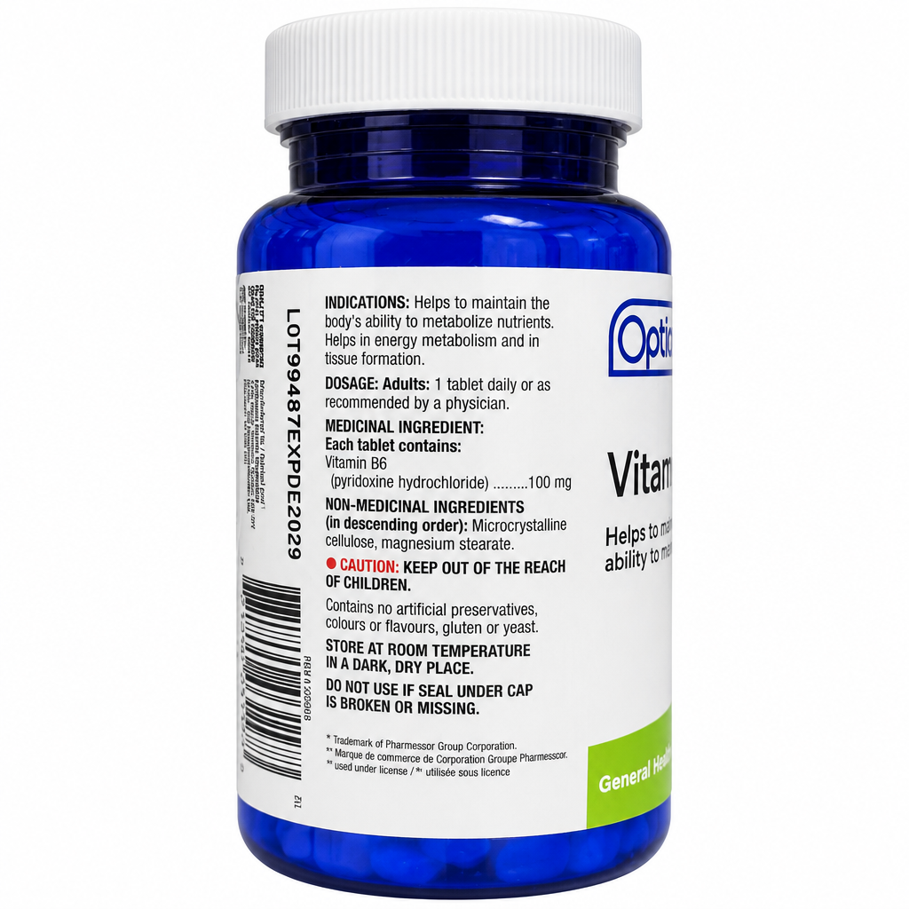 VIT B6 100MG 100TABS