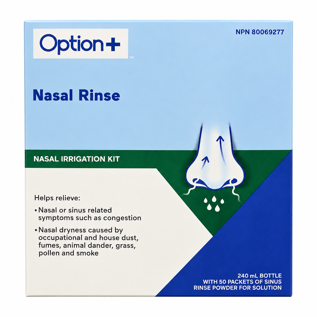 OPTION+ NASAL RINSE KIT