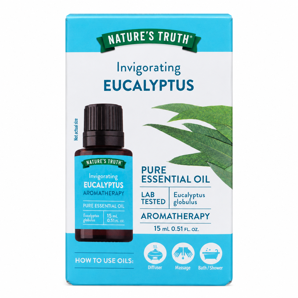 Nature's Truth 100% Pure Eucalyptus Essential Oil 15 mL