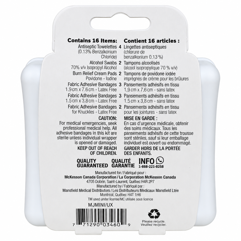 OPTION+ TRAVEL FIRST AID KIT