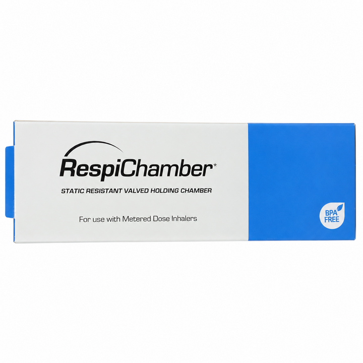 RespiChamber Static Resistant Valved Holding Chamber with Mouthpiece