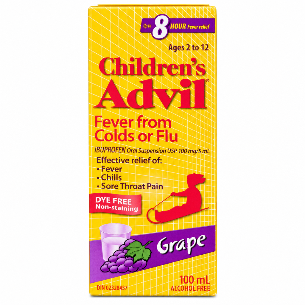 ADVIL FOR CHILD FEVER FROM COLDS ORFLU 100ML