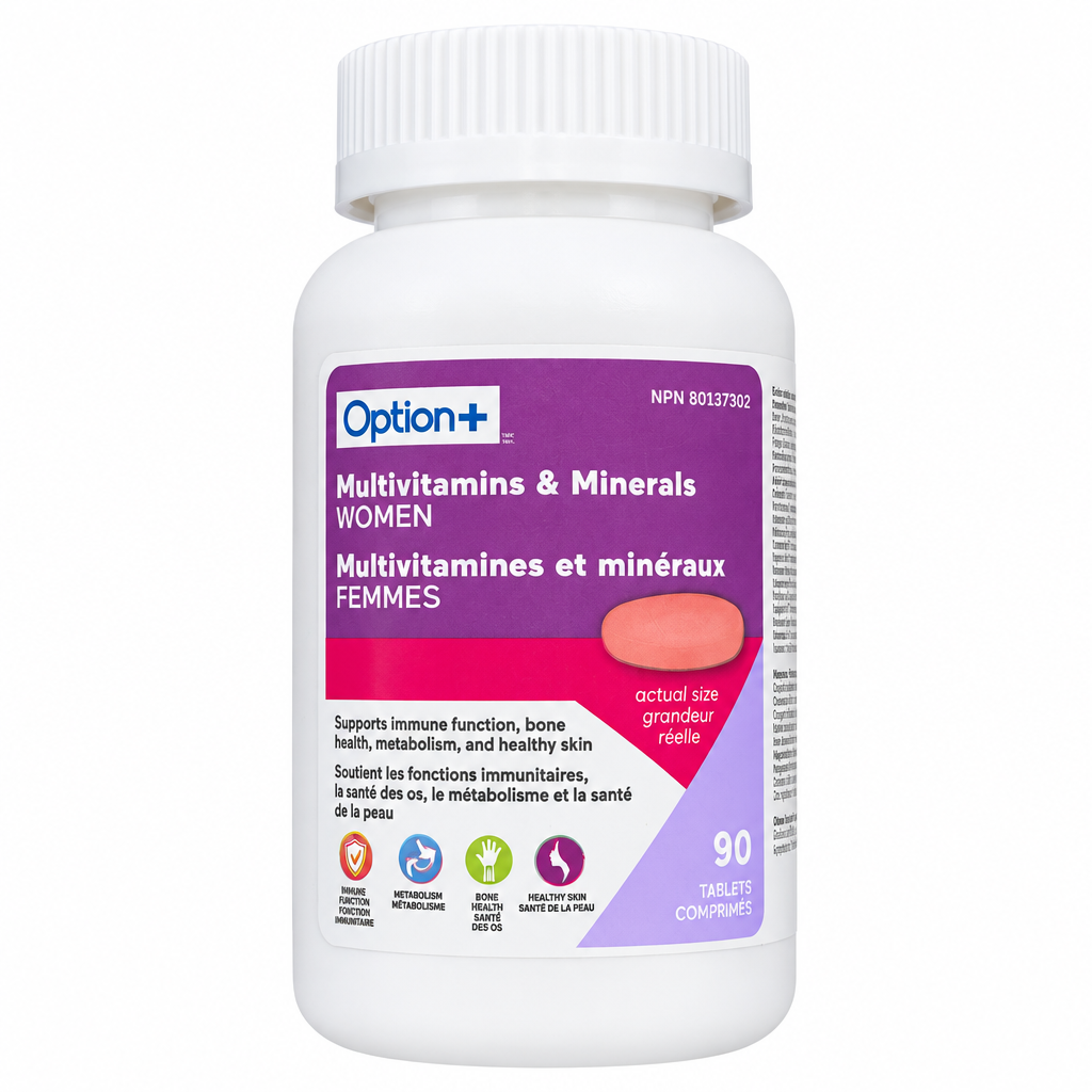 Option+ Women's Multivitamins & Minerals, 90 Tablets