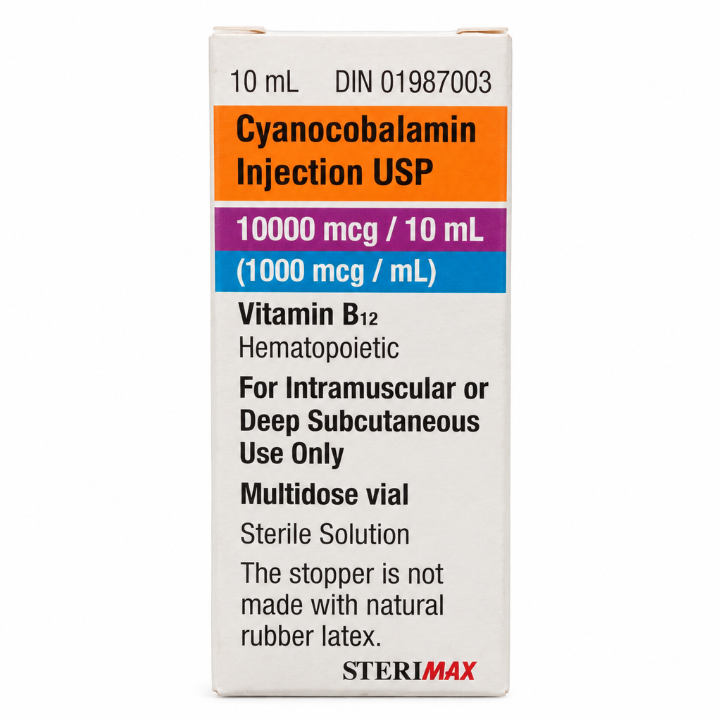 STERIMAX VITAMIN 12 10000MCG/10ML