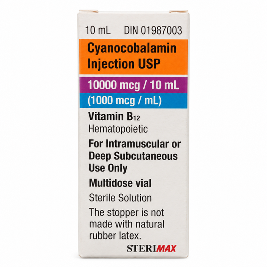 STERIMAX VITAMIN 12 10000MCG/10ML
