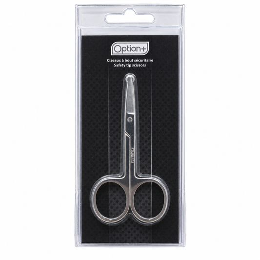 OPTION+ SCISSORS W SAFETY TIP
