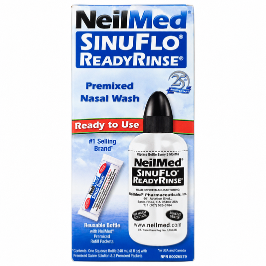 NeilMed SinuFlo ReadyRinse Premixed Nasal Wash 240 mL