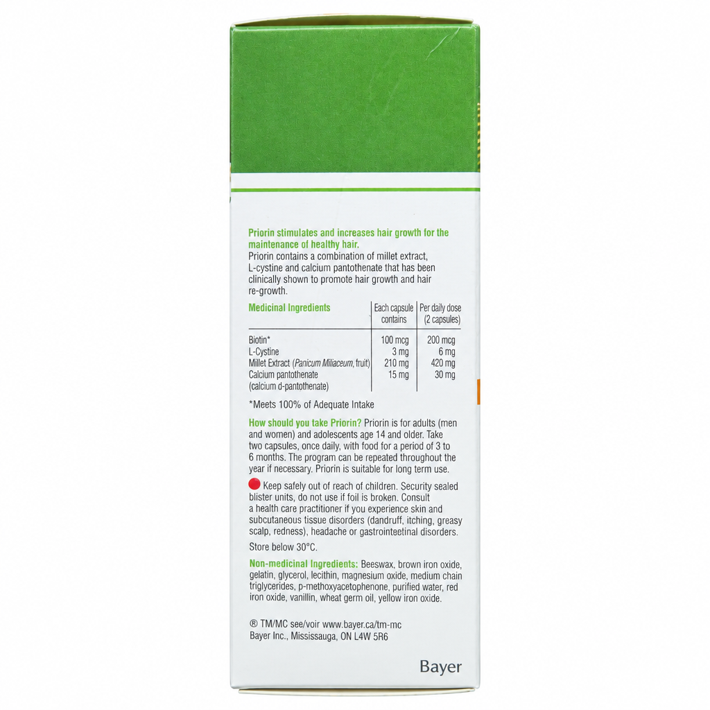 Priorin Hair Growth Stimulant Capsules, 60 Capsules