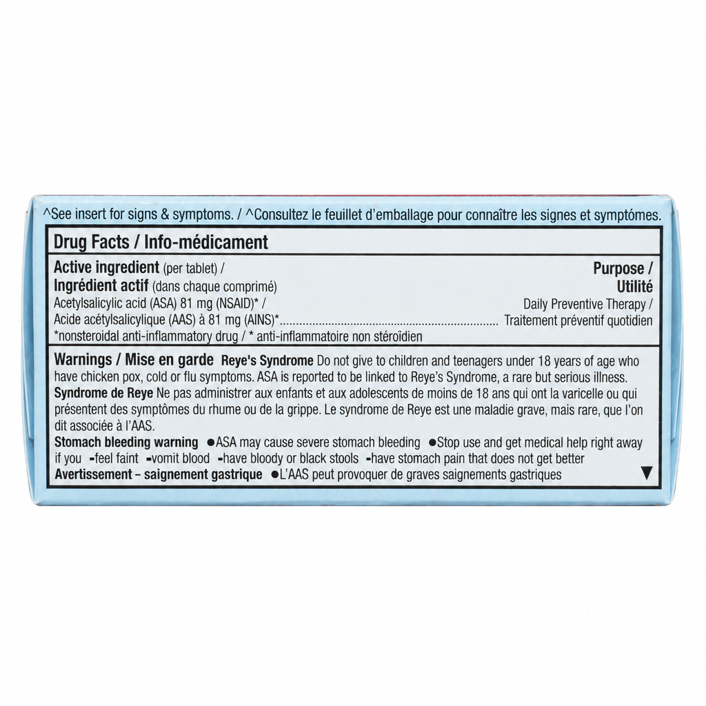 ASPIRIN COAT TB 81MG DLD 120