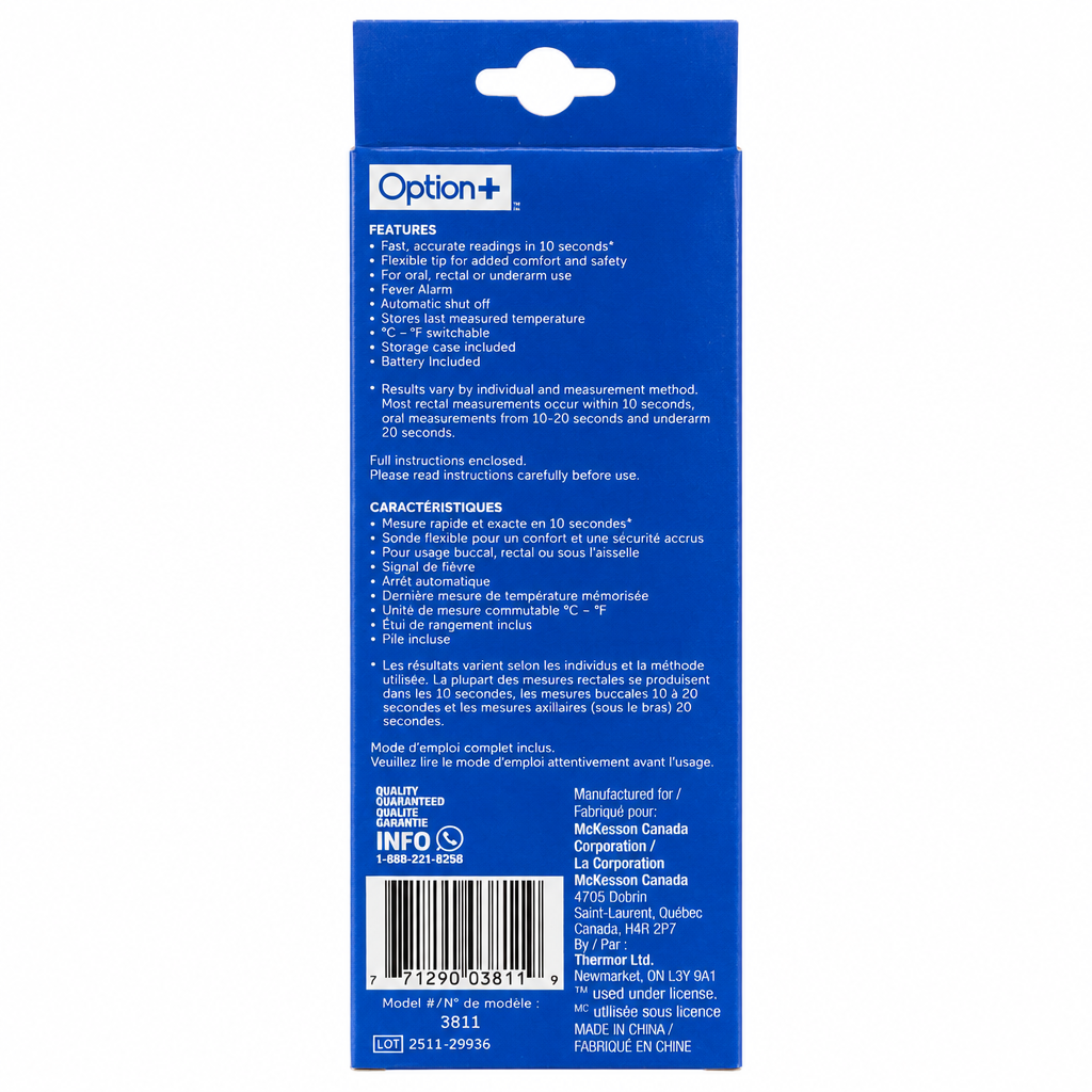 OPTION+ FLEXIBLE THERMOMETER