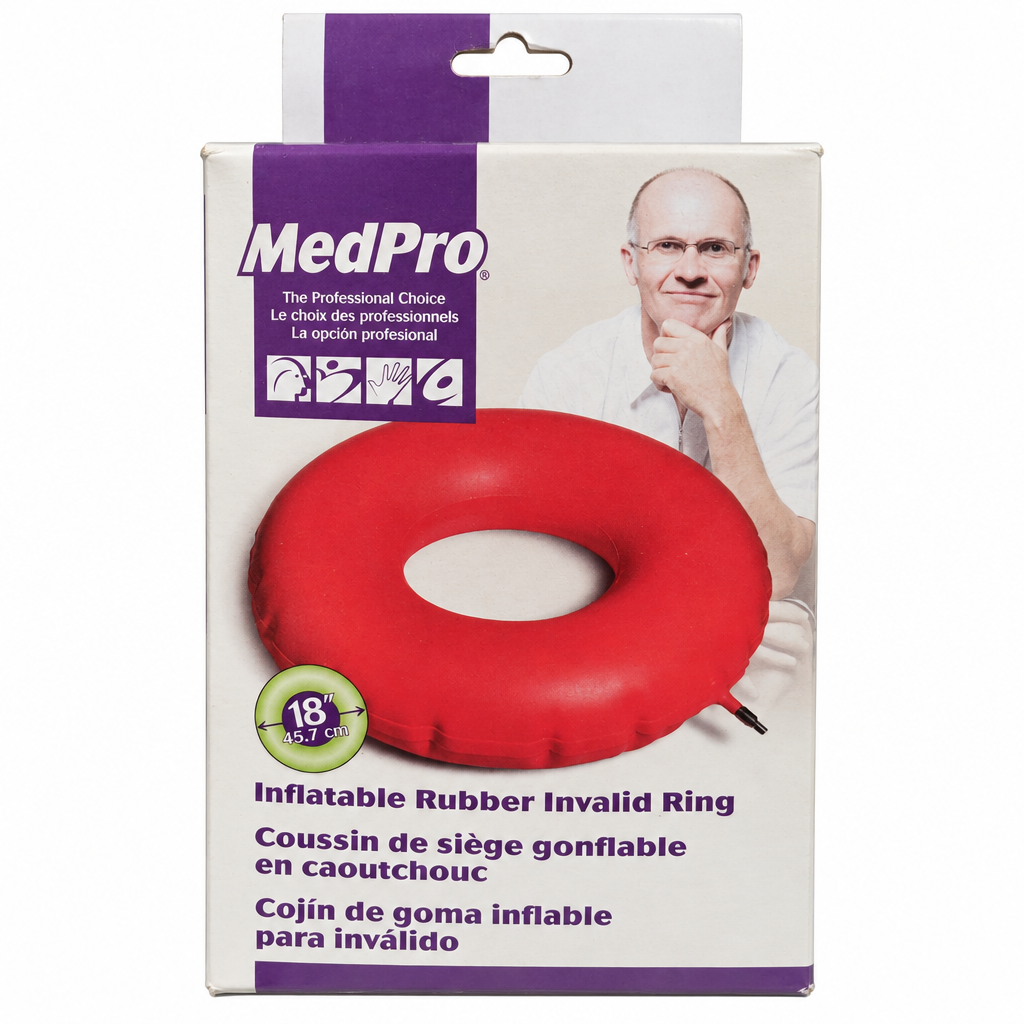 MEDPRO INFLATABLE RUBBER INVALID RING 1S