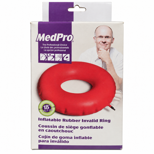 MEDPRO INFLATABLE RUBBER INVALID RING 1S