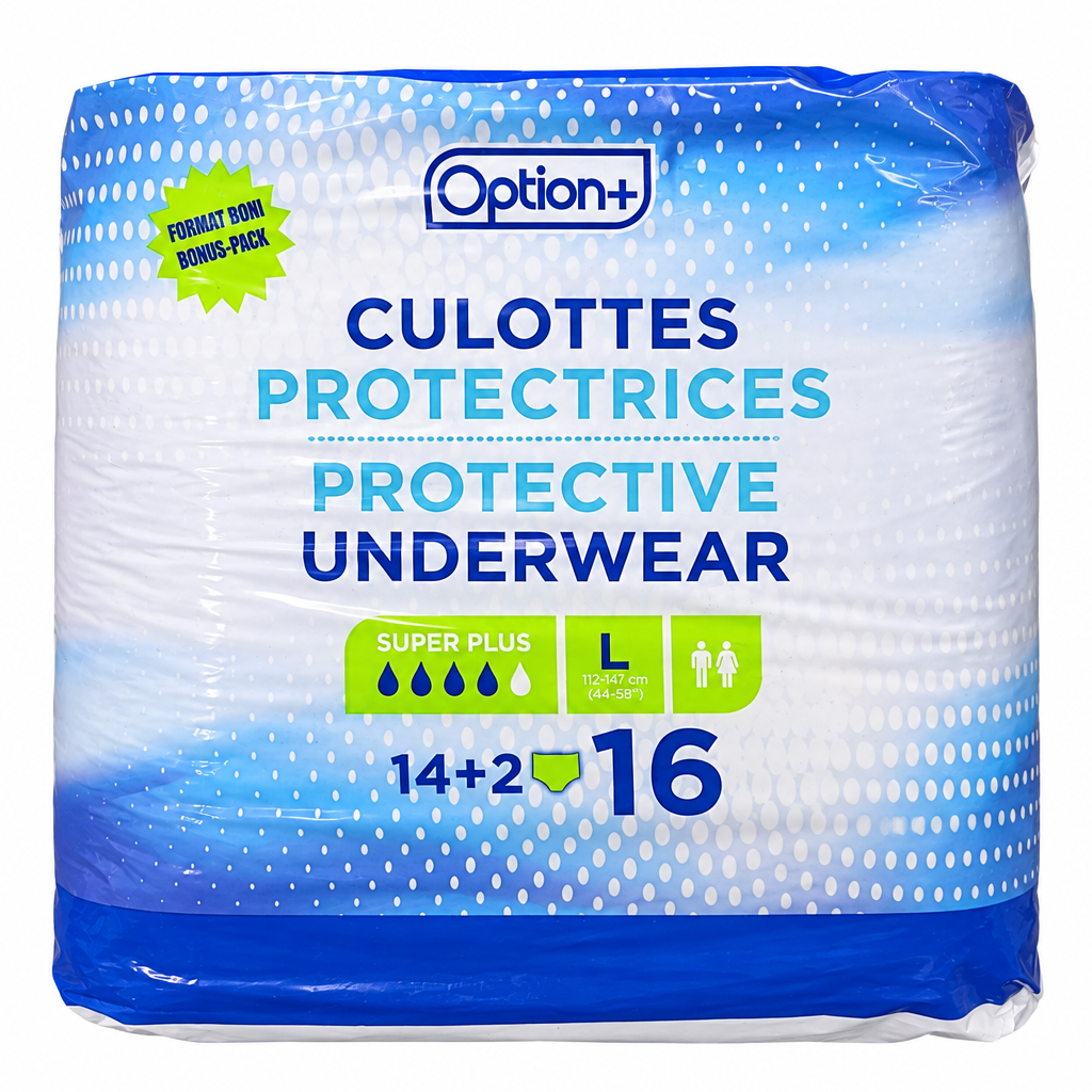 OPTION+ PROTECTION UNDERWEAR LARGE 16