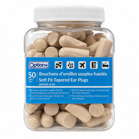 OPTION+ EAR PLUG PAIRS 50