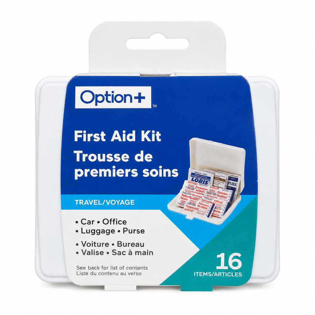 OPTION+ TRAVEL FIRST AID KIT