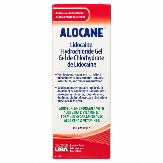 ALOCANE Plus Lidocaine Hydrochloride Gel, 75 mL