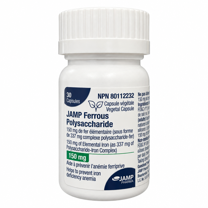 JAMP FERROUS POLYSACCHARIDE 150MG (30)