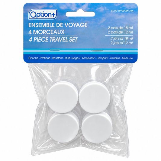 OPTION+ POTS TRAVEL KIT 2X18ML & 2X12ML