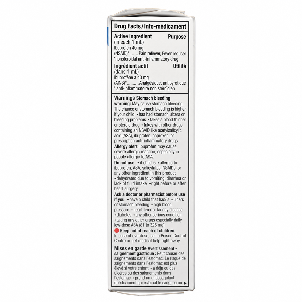 ADVIL PEDIATRIC DROPS DYE FREE 24ML
