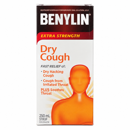 BENYLIN Extra Strength Dry Cough Syrup 250 mL