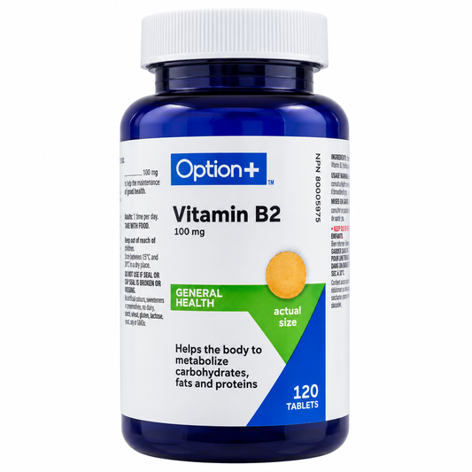 OPTION+ VITAMIN B2 120 S