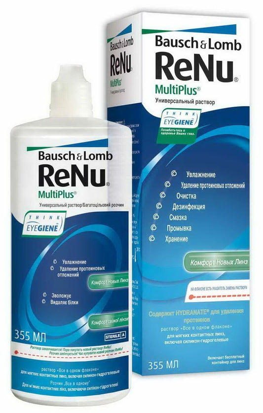 Bausch + Lomb ReNu Fresh Multi-Purpose Solution, 355 mL